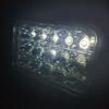 UNIDAD CUADRADA 5in CON 15 HIPER-LEDS DE 3W C/U PAR