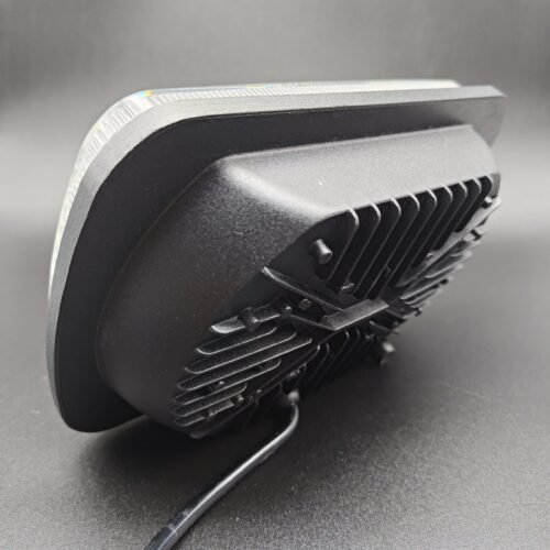 UNIDAD CUADRADA 7in CON 15 HIPER-LEDS DE 3W C/U PAR (PAR)