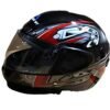 CASCO PARA MOTOCICLISTA ECONÓMICO NEGRO MATE GRANDE