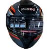 CASCO PARA MOTOCICLISTA CERRADO  CARBÓN GRANDE