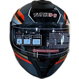 CASCO PARA MOTOCICLISTA CERRADO NEGRO MATE MEDIANO