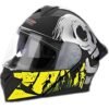 CASCO PARA MOTOCICLISTA DESMONTABLE CARBÓN EXTRA GRANDE