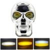 FARO CALAVERA PLATA C/5 FUNCIONES BICOLOR BLANCO / AMARILLO