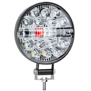 FARO REDONDO C/ LUZ AZUL/ROJO AL CENTRO, 24 LEDS