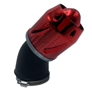 FILTRO DE AIRE DEPOSRTIVO PARA MOTO 60X70MM ROJO