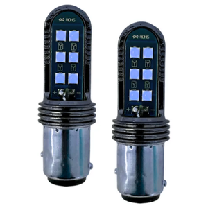FOCO 1034 CON 12 HIPER LEDS FIJO Y ESTROBO AZUL