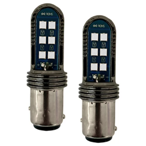 FOCO 1034 CON 12 HIPER LEDS FIJO Y ESTROBO BLANCO