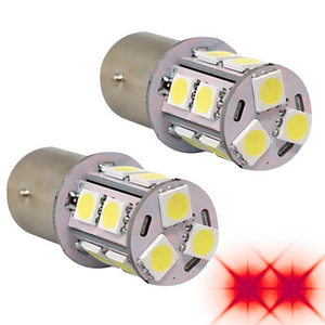 FOCO 1034 CON 13 HIPER LEDS ROJO CON FLASH