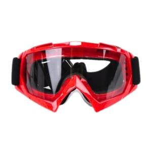 GOOGLES DEPORTIVOS PARA MOTOCICLISTA ROJO