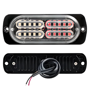 ESTROBO CON 20 LEDS Y 16 FUNCIONES BLANCO / ROJO