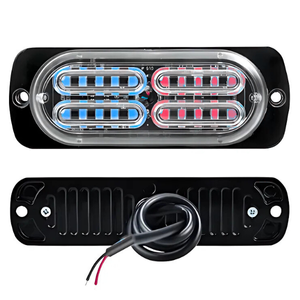 ESTROBO CON 20 LEDS Y 16 FUNCIONES ROJO / AZUL