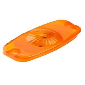 PLAFON CUADRADO CON 11 LEDS AMBAR 10 x 4.9 cm. CON FUNCIONES FLASH Y LUZ FIJA. 10 PIEZAS POR BOLSA.