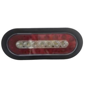 PLAFON OVALADO CON 7 LEDS CENTRALES BLANCO, BISEL PLASTICO Y OJO DE ÁNGEL 19 X 6 CM