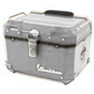 PORTA EQUIPAJE PARA MOTOS DE 30L METALICA PLATEADO (Pieza)