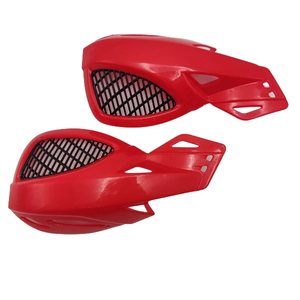 CUBRE PUÑO PARA MOTO UNIVERSAL 24X12CM ROJO