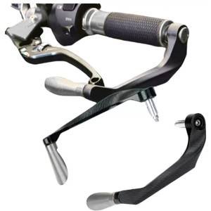 CUBRE PUÑO METAL PARA MOTO PLATA