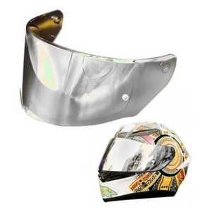 VISOR PARA CASCO DE MOTOCICLISTA ECONÓMICO PI 01 TRANSPARENTE