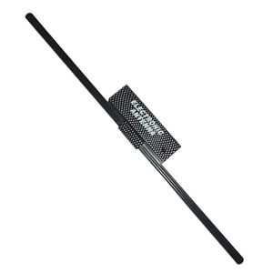 ANTENA PARA PARABRISIS NEGRO CON FOCO Y BASE CUADRADA