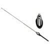 ANTENA PARA VW LATERAL CON BASE CROMADA