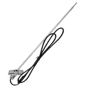 ANTENA PARA FORD DE 3 SECCIONES CON RESORTE Y BASE CUADRADA