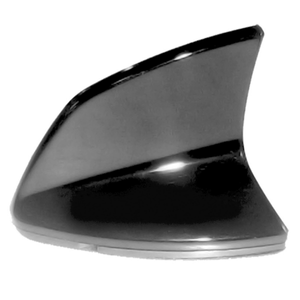 ANTENA DE ADORNO TIPO TIBURÓN. CROMO