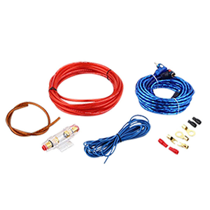 KIT DE CABLES DE INSTALACION DE AUDIO CALIBRE 4