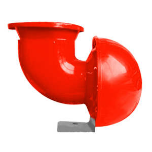 CLAXON DE TORO ROJO GRANDE