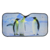 PARA SOL BURBUJA SENCILLA DE 130X60 CM PINGUINOS