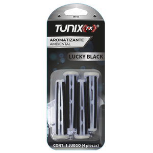 DESODORANTE TIPO CLIP PARA VENTILADOR  4PZAS BLACK ICE