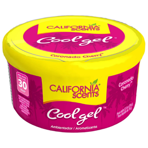 DESODORANTE CALIFORNIA SCENTS EN LATA EXHIBIDOR CON 12 PIEZAS CEREZA