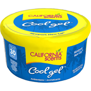 DESODORANTE CALIFORNIA SCENTS EN LATA EXHIBIDOR CON 12 PIEZAS NEW CAR