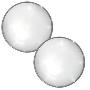 ESPEJO CÓNCAVO ADHERIBLE MINI DE 2in PAR CON BISEL DE ALUMINIO