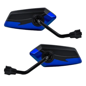 ESPEJO UNIVERSAL PARA MOTO PALETA AZUL