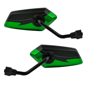 ESPEJO UNIVERSAL PARA MOTO PALETA VERDE