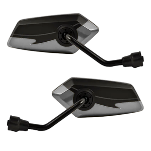 ESPEJO UNIVERSAL PARA MOTO PALETA PLATA