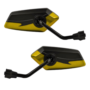 ESPEJO UNIVERSAL PARA MOTO PALETA AMARILLO