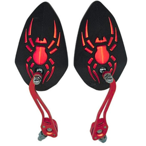 ESPEJO UNIVERSAL PARA MOTO MANO ARAÑA ROJA