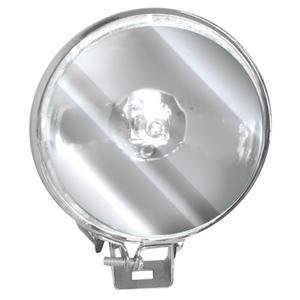 FARO REDONDO CHICO DE HALÓGENO TIPO ZETA CON CARCASA METÁLICA CROMADA (PAR) BLANCO
