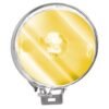 FARO REDONDO CHICO DE HALÓGENO TIPO ZETA CON CARCASA METÁLICA CROMADA (PAR) AMARILLO