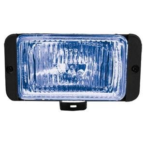 FARO DE NIEBLA RECTANGULAR DE HALÓGENO MEDIANO TIPO ORIGINAL (PAR)-AZUL