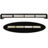 FARO DE LED COB DE 60W C/ FUNCIÓN DE ESTROBO 120cm Blanco y Ambar