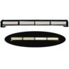 FARO DE LED COB DE 80W C/ FUNCIÓN DE ESTROBO 120cm ÁMBAR / BLANCO