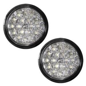 FARO REDONDO CON 18 LEDS BLANCO (PAR)