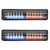 FARO C/ 10 HIPER LEDS, LUPA Y FUNCION DE ESTROBO AZUL-ROJO