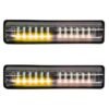 FARO C/ 10 HIPER LEDS LUPA Y FUNCION DE ESTROBO BLANCO-AMBAR