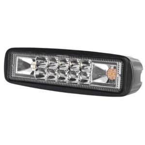 FARO DE 10 LEDS CON 3 LEDS LATERALES POR LADO,FUNCIÓN DE ESTROBO,30 W COLOR BLANCO
