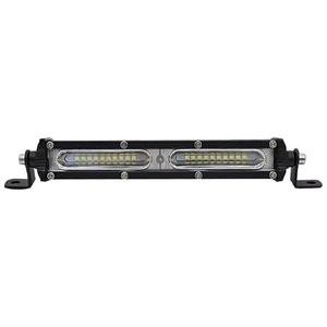 FARO DE 20 leds con 3w c/u y funcion estrobo, color blanco en el lado izquierdo y ambar en el derech