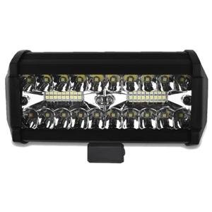 FARO TIPO BARRA DE 38 LEDS, 2 SETS, FIJO Y ESTROBO, W 12-80V