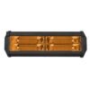 FARO DE 48 LEDS, 144W, CON MICA AMARILLA