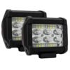 FARO DE 18 LEDS,3 WATTS C/U,ALTA BAJA Y ESTROBO,3 CABLES,CARC DE ALUM,LUZ ARRI ROJO,CENT BCO ABA AZU